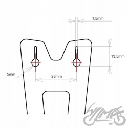 Unit Wieszak ścienny na kask motocyklowy NT0578041