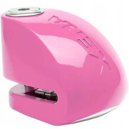 Blokada XENA na tarczę z alarmem 6mm różowa