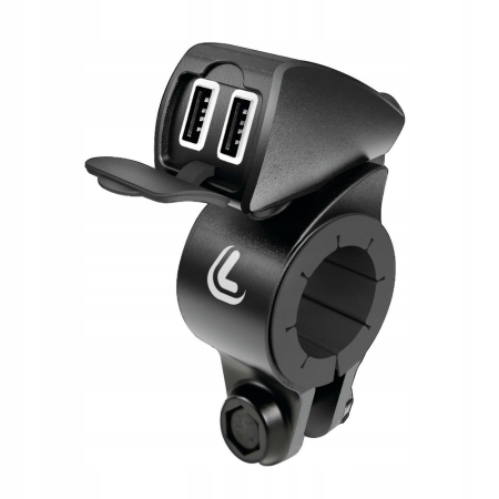 LAMPA ładowarka 2x USB na kierownicę 38828