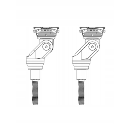 Quad Lock Podstawa montowana w wieżyczkę kierowniczy M8 Clamp Mount