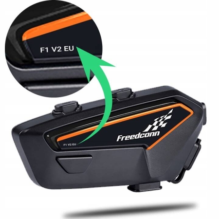 Interkom do kasku Freedconn F1 V2 EU Single na jeden kask