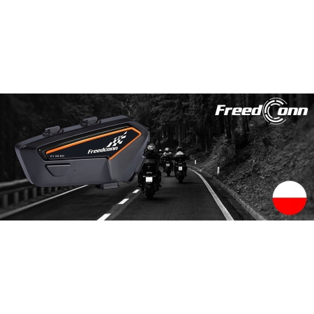 Interkom do kasku Freedconn F1 V2 EU Single na jeden kask
