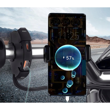 Gniazdo motocyklowe eXtreme MUS51 2x USB