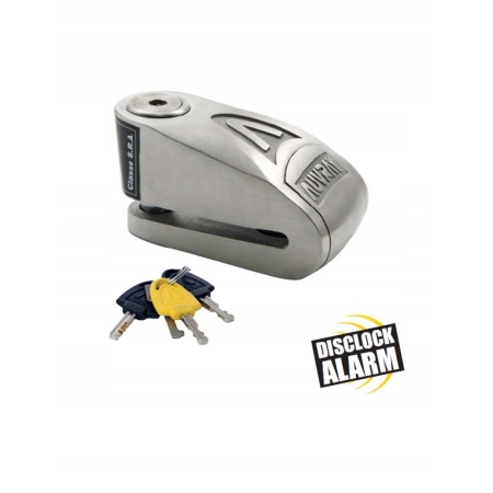Auvray Blokada na tarczę z alarmem B-Lock Silver 6mm