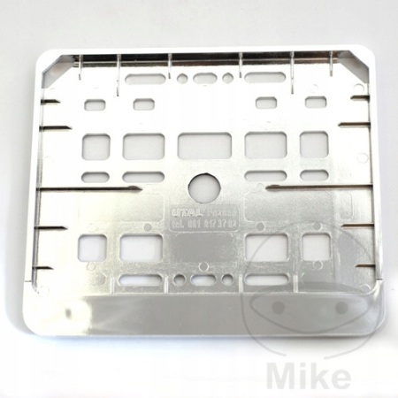 Ramka na tablicę rejestracyjną - motocykl - chromowana