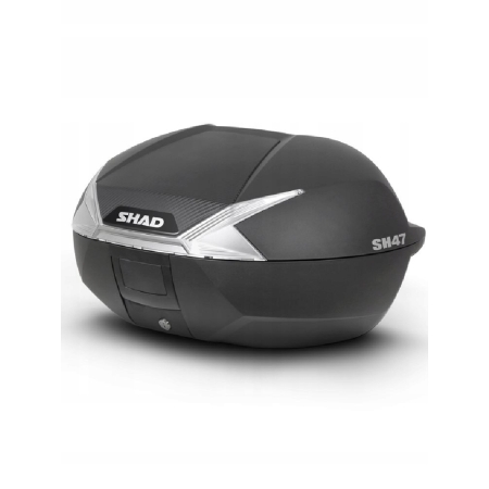 Kufer centralny Shad model SH47 Szare odblaski 47L