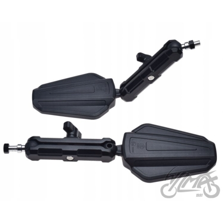 WM Moto LU8005 Lusterka składane adventure z adapterami i zestawem montażowym