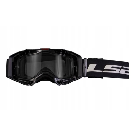 Gogle Enduro LS2 Aura Black z szybą bezbarwną