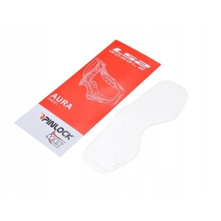 Gogle Enduro LS2 Aura Yellow z szybą bezbarwną +Pinlock