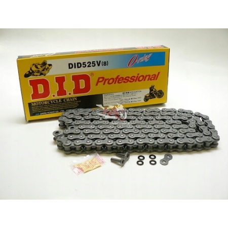 D.I.D. Motocyklowy łańcuch napędowy 525V8-114 otwarty
