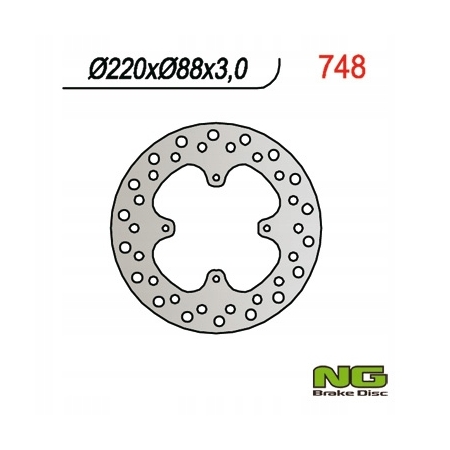 NG748 Tarcza Hamulcowa Honda CR 80