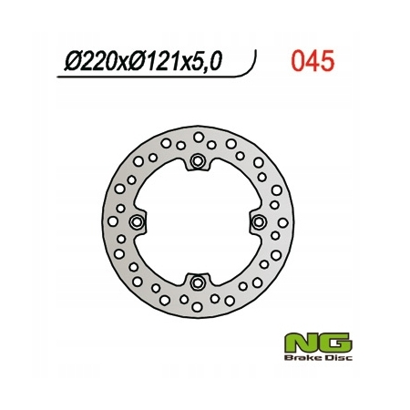 NG045 Tarcza Hamulcowa Honda CR 125/250/500 CRE 250SM