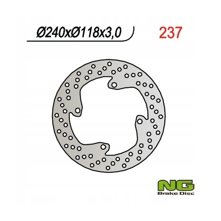 NG237 Tarcza Hamulcowa Honda CR 250R CR 500