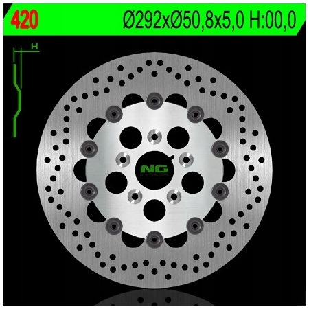 NG420 Tarcza Hamulcowa Harley Davidson 883/1200/1340/1450