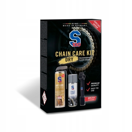 S100 Zestaw do czyszczenia łańcucha Chain Care Kit Dry