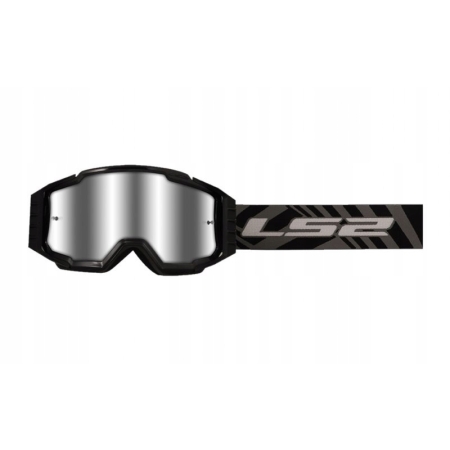 Gogle Enduro LS2 Charger Pro Black z szybą lustrzaną