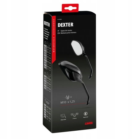 Lampa Dexter 90506 Lusterka uniweralne M10 P+P komplet