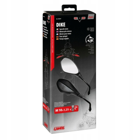 Lampa Dike 90347 Lusterka uniweralne M10 P+P komplet