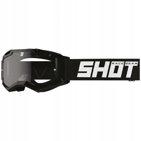 Gogle Enduro Shot Assault 2.0 Solid Black