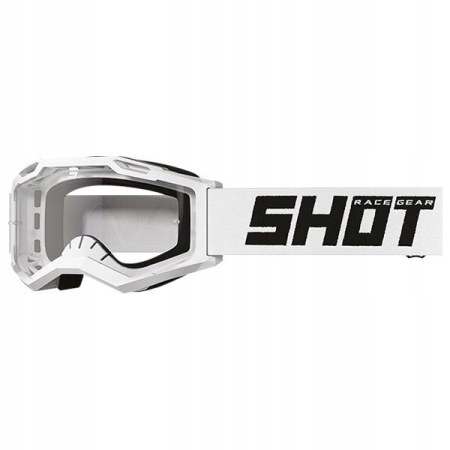 Gogle Enduro Shot Assault 2.0 Solid White