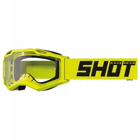 Gogle Enduro Shot Assault 2.0 Solid Yellow