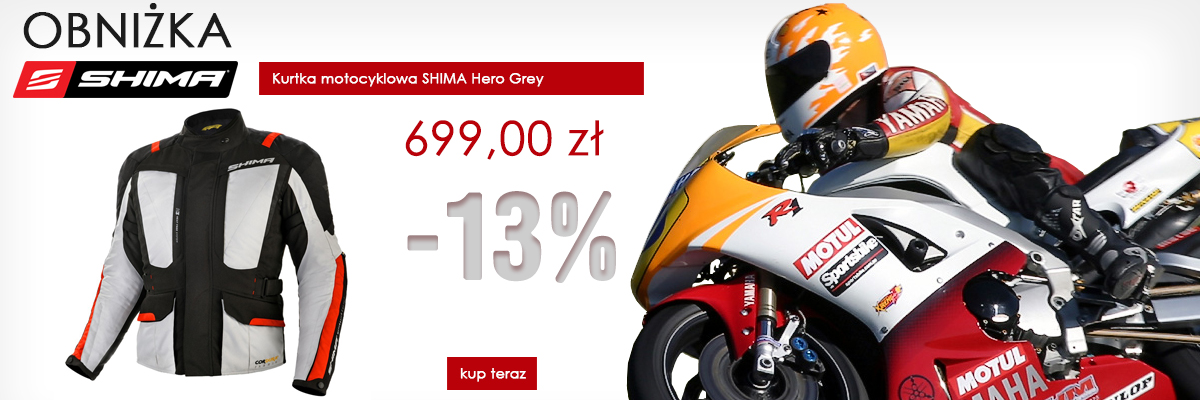 Kurtka motocyklowa SHIMA Hero Grey